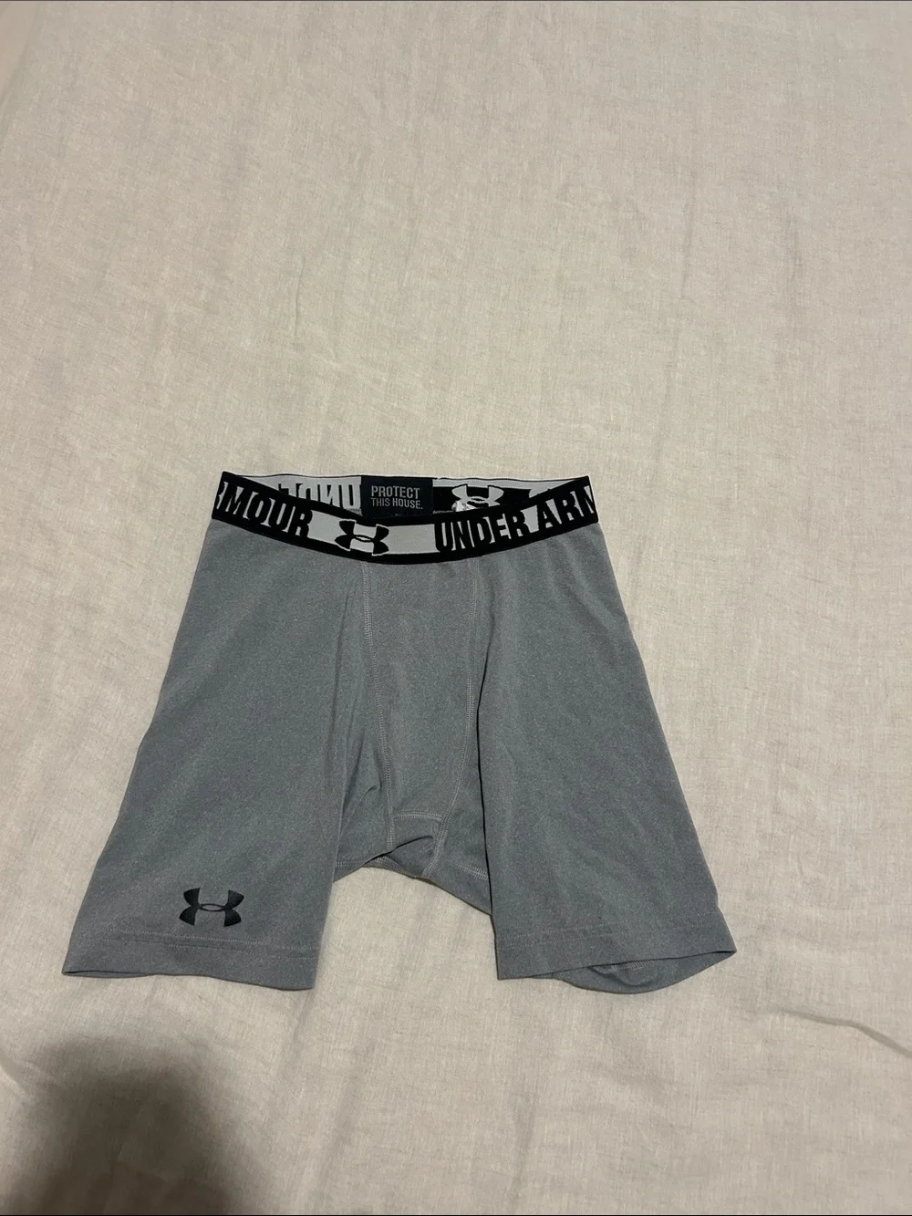 Under Armour Gray Performance Compression Boxer Briefs